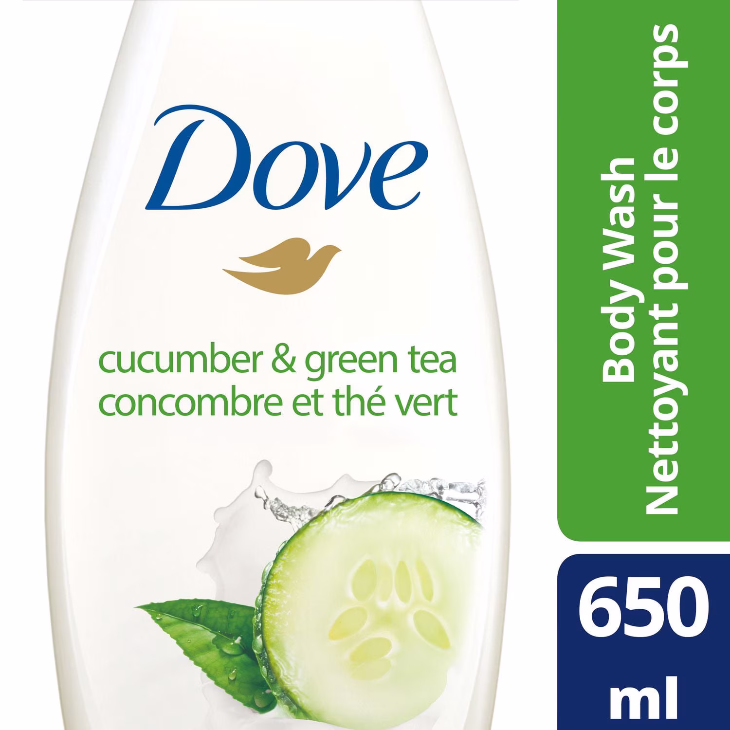 Dove nettoyant pour le corps au concombre et au thé vert