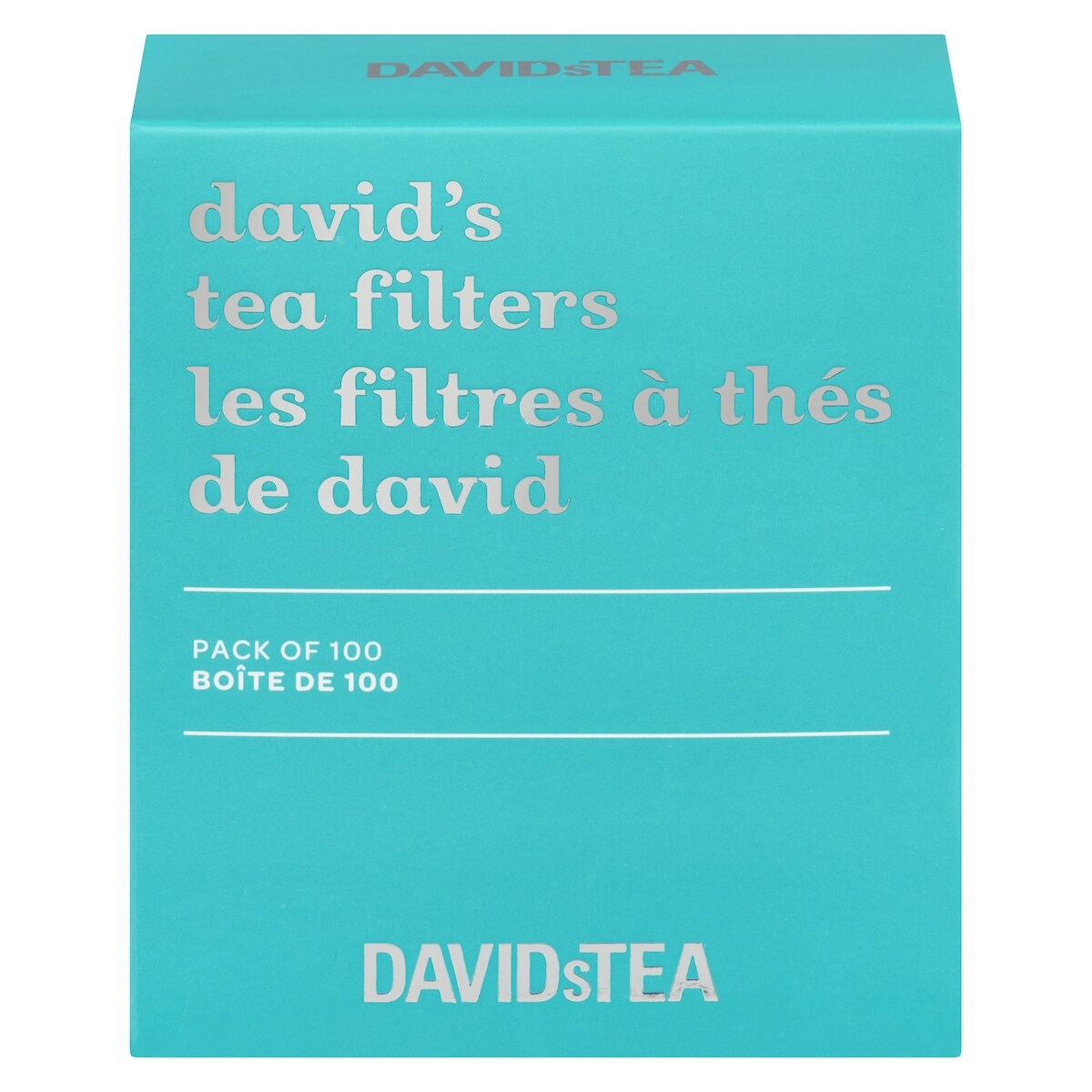 Les filtres à thés de david