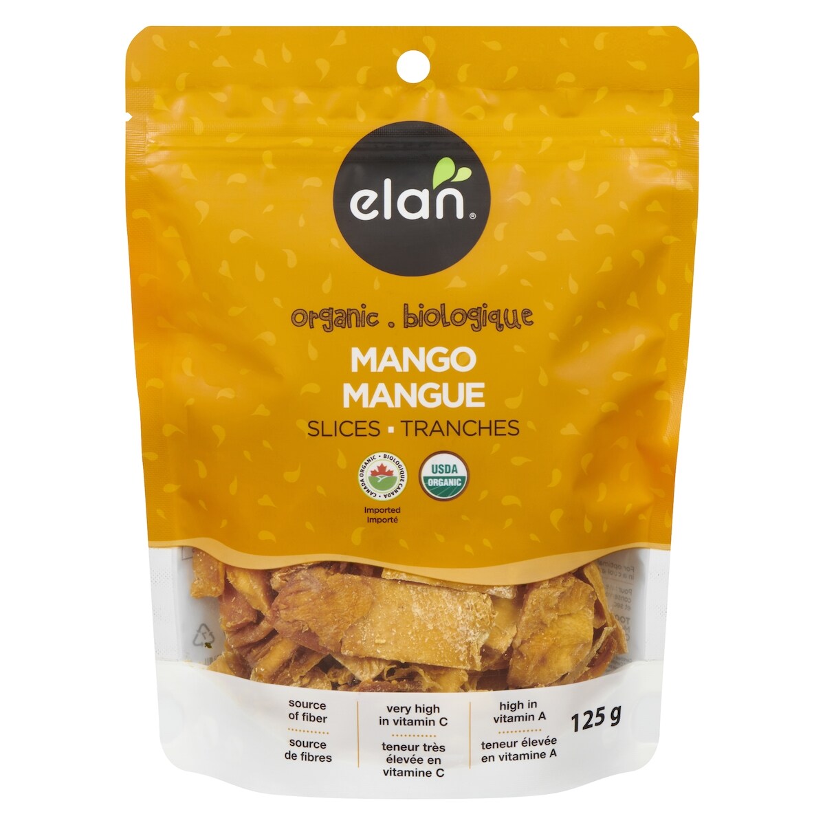 Tranches de mangue biologiques Elan