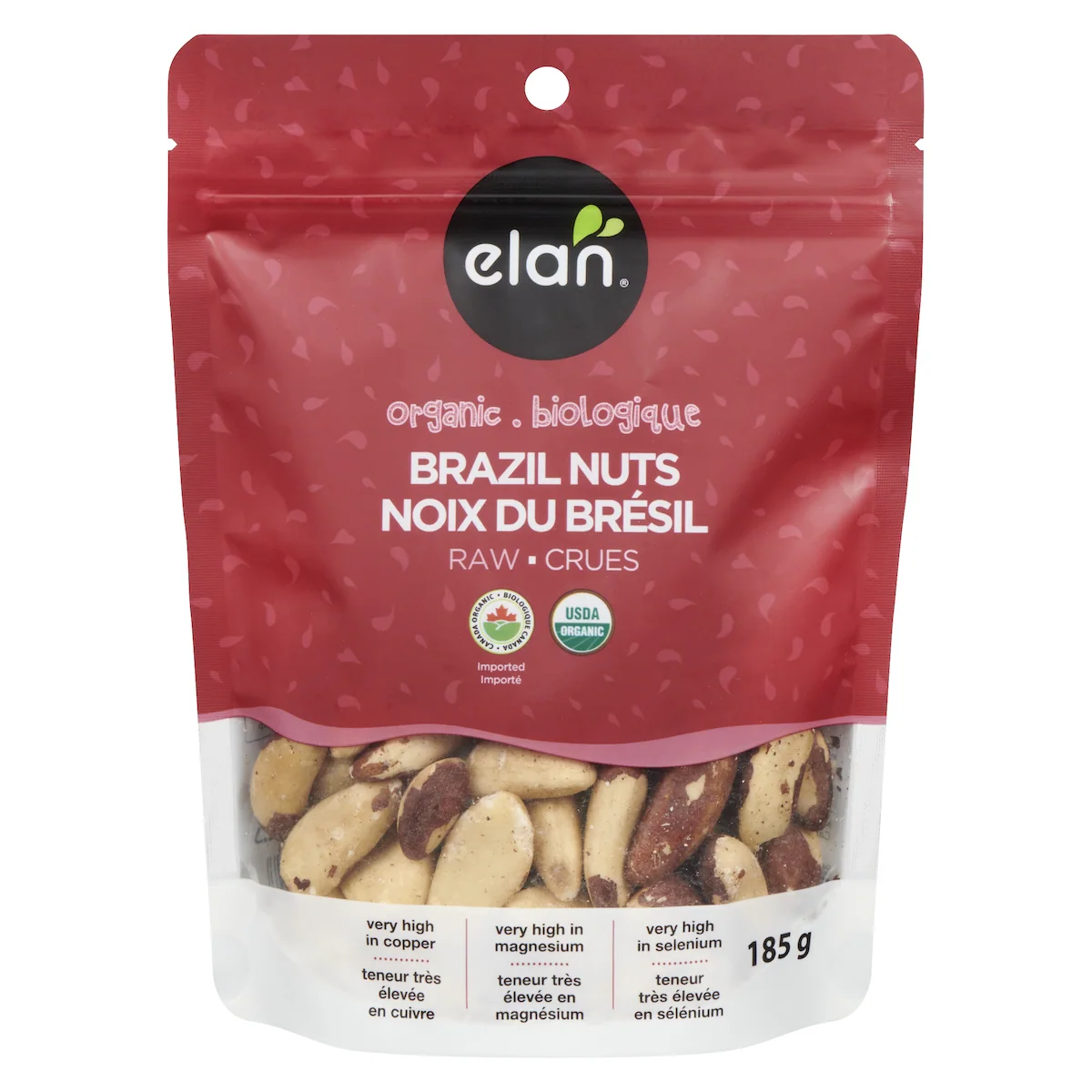 Noix du Brésil crues biologiques Elan