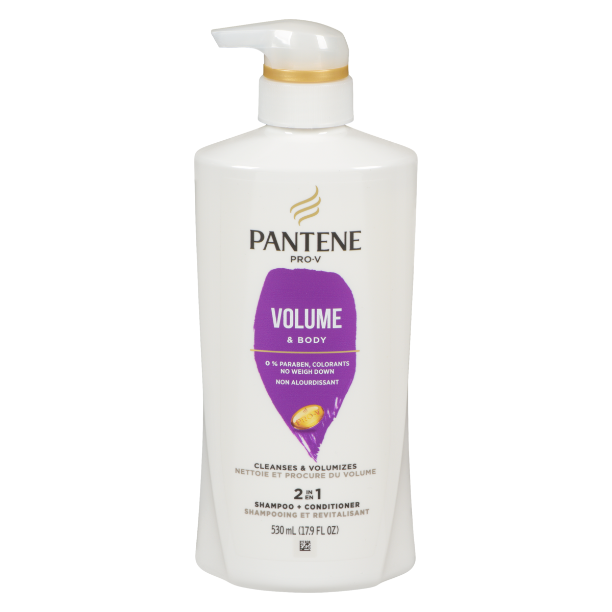 Shampooing et revitalisant 2en1 PRO-V Volume & Body