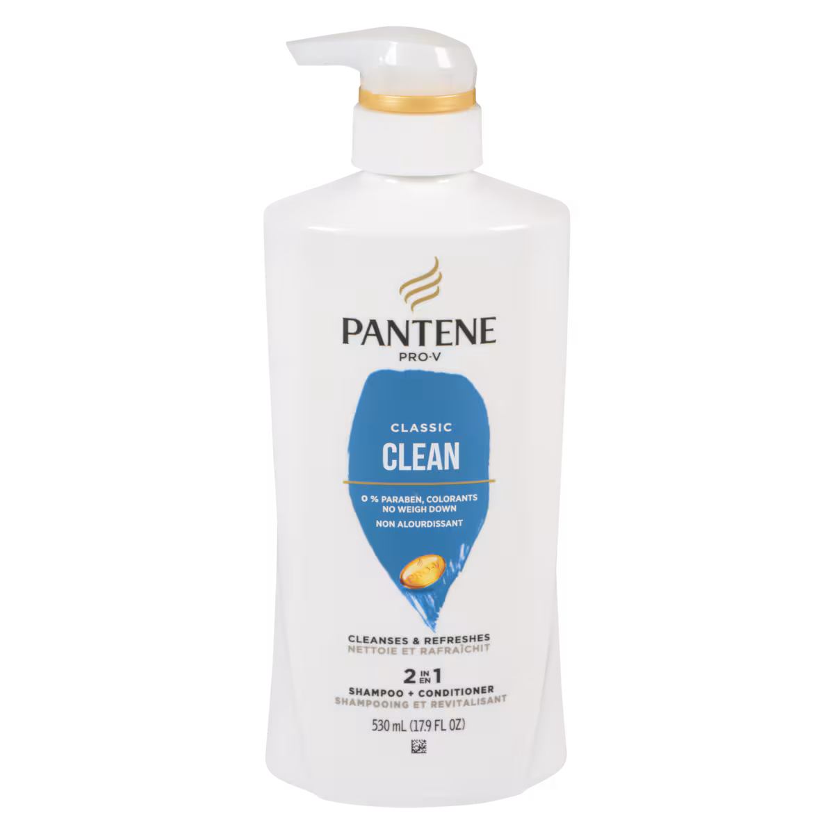 Shampooing et revitalisant2en1 PRO-V Classic Clean