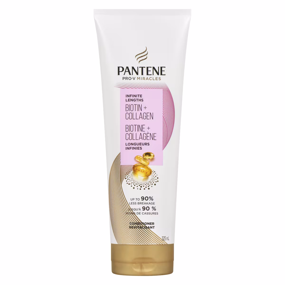 Revitalisant 1 Minute Miracle Biotine + collagène Longueurs infinies Pro-V Miracles