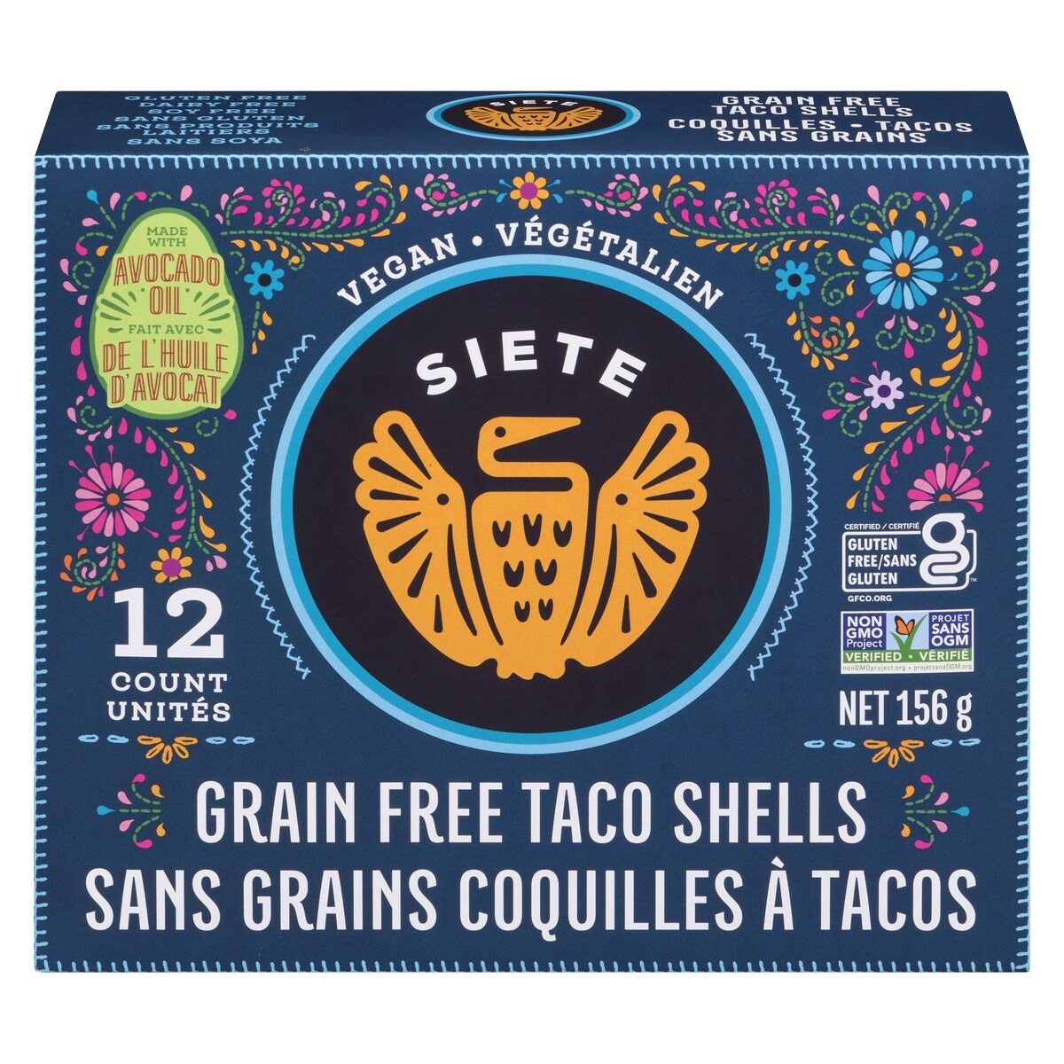 Sans Grains Coquilles à Tacos