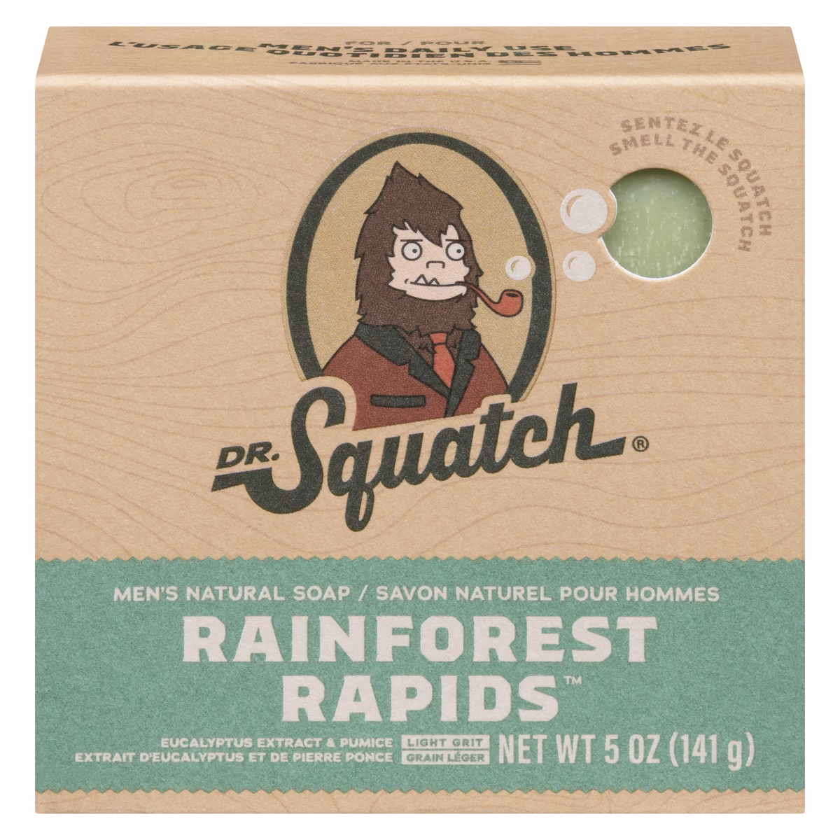 Savon naturel pour hommes rainforest rapids