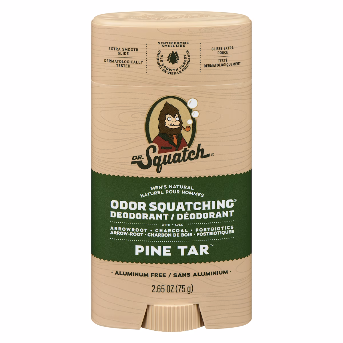 Déodorant pine tar