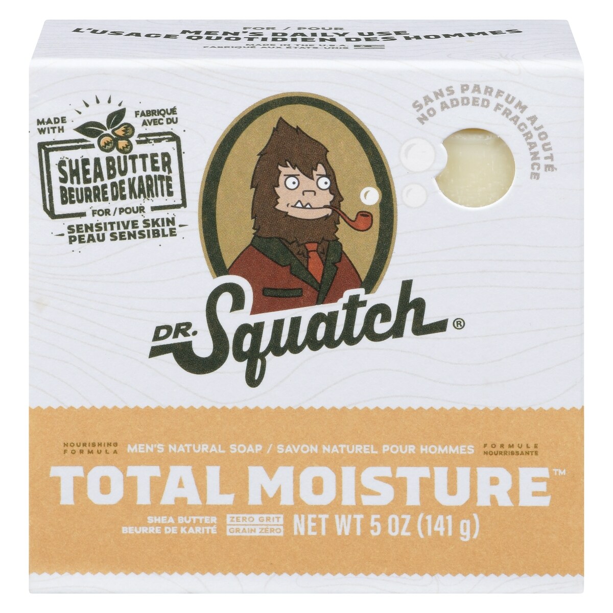 Savon naturel pour hommes total moisture beurre de karité