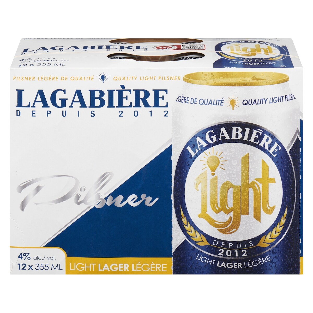 Lager légère pilsner (Pièce didentité requise au moment du ramassage)