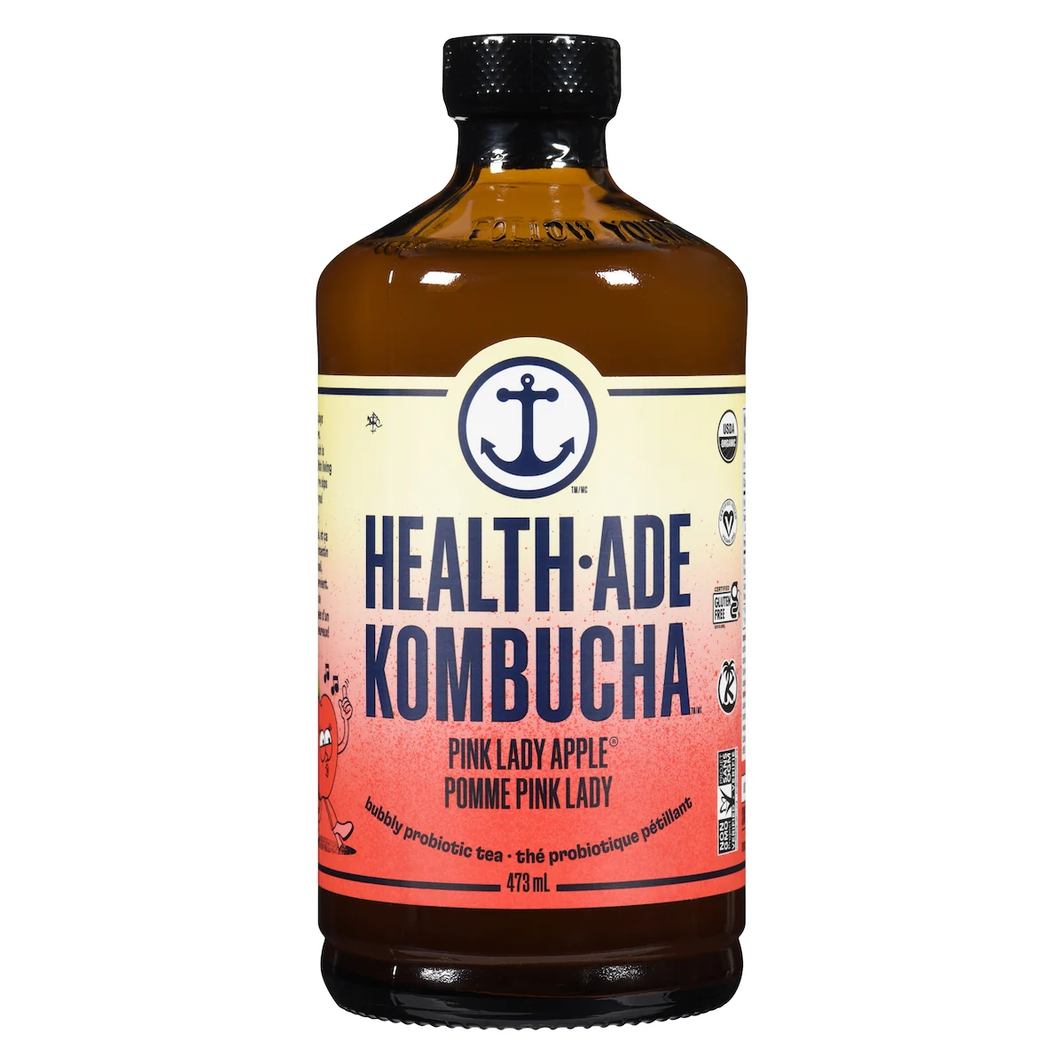 Kombucha pommes pink lady