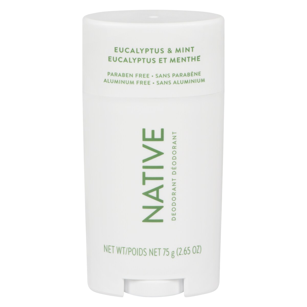 Desodorisant sans aluminium, eucalyptus et menthe