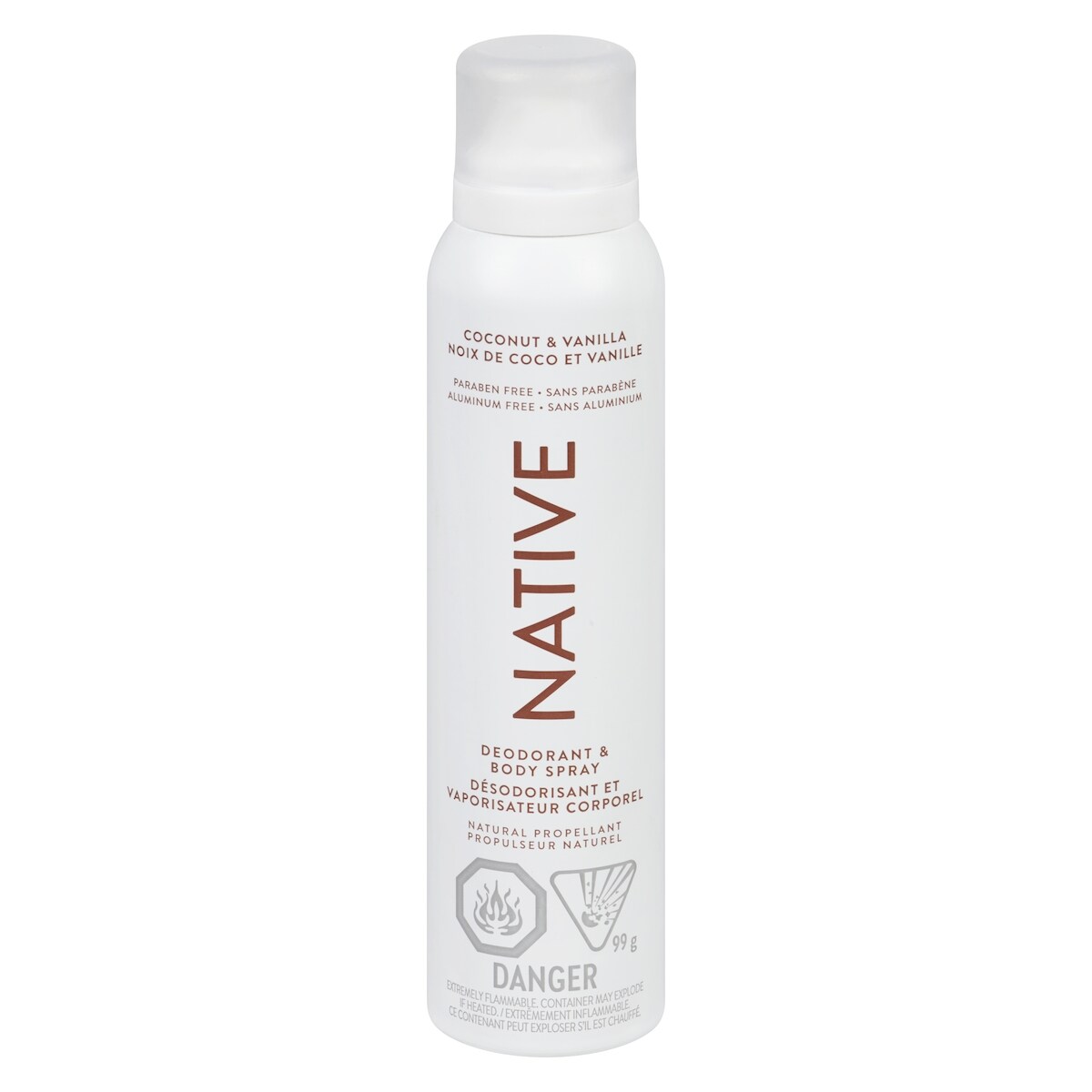 Désodorisant en vaporisateur noix de coco et vanille