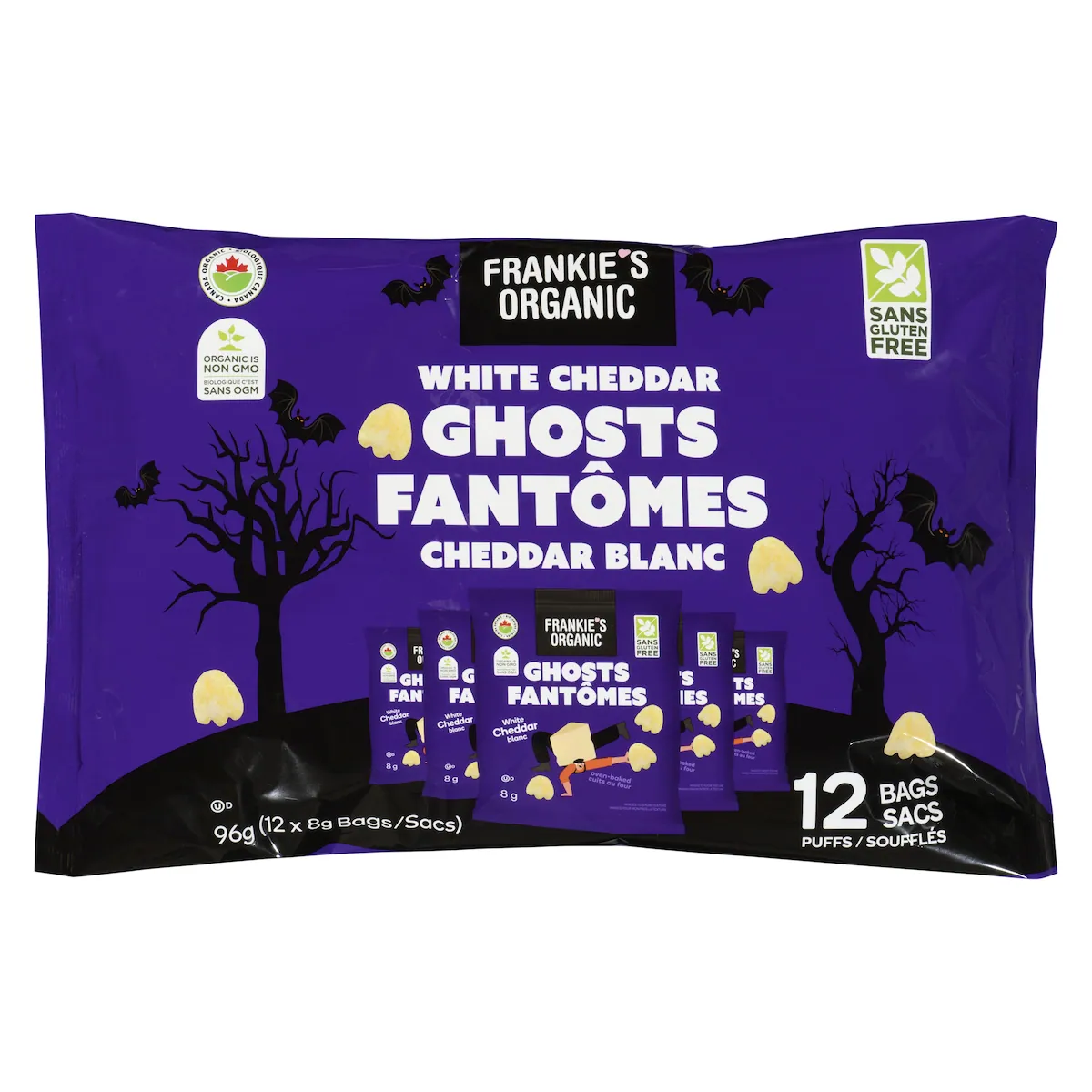 Soufflés fantômes cheddar blanc