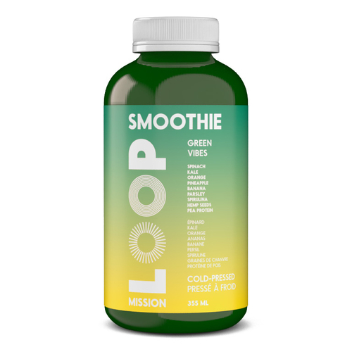 Loop Smoothie pressé à froid Green Vibes 355 ml