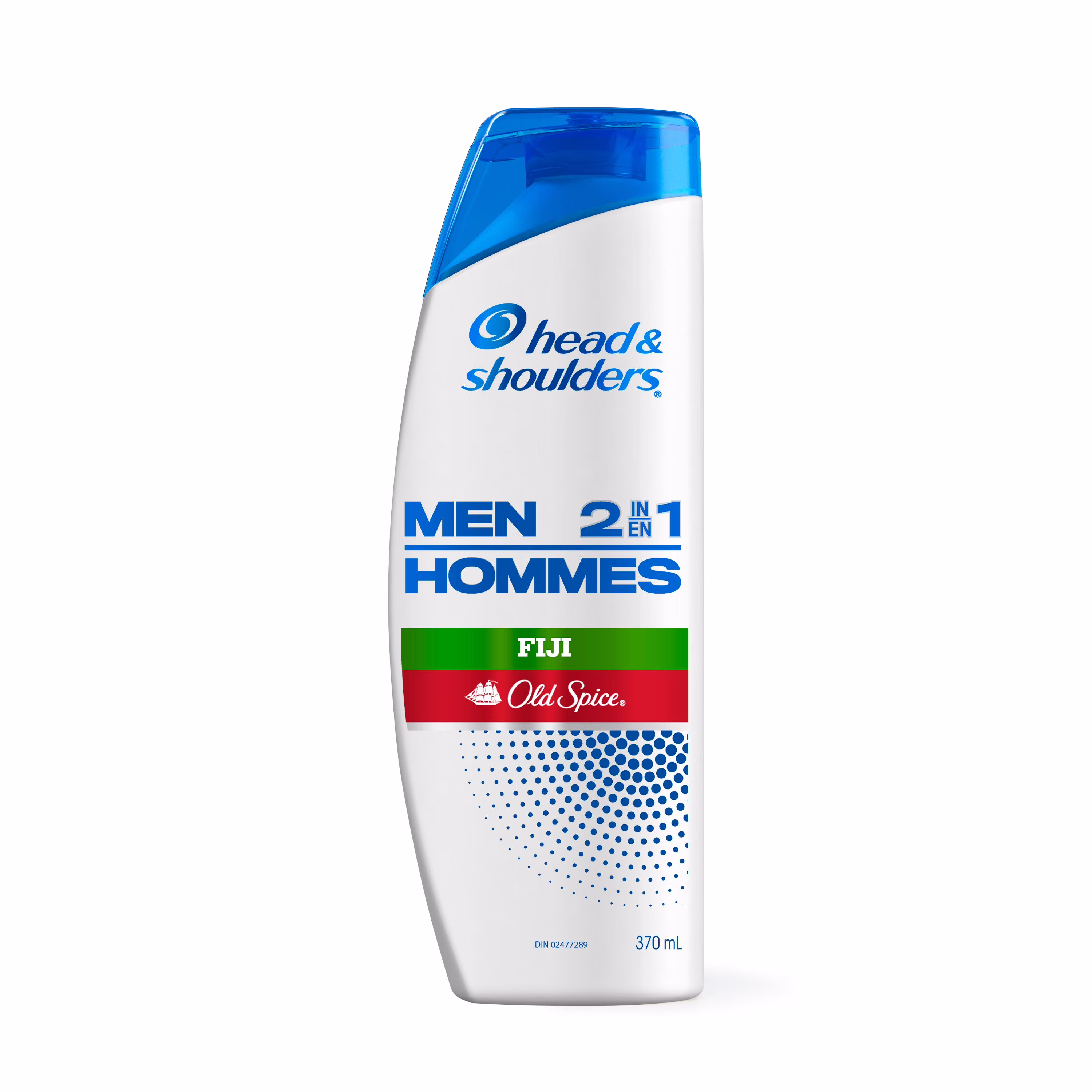 Head & shoulders old spice fiji 2-en-1 shampooing antipelliculaire + revitalisant pour hommes