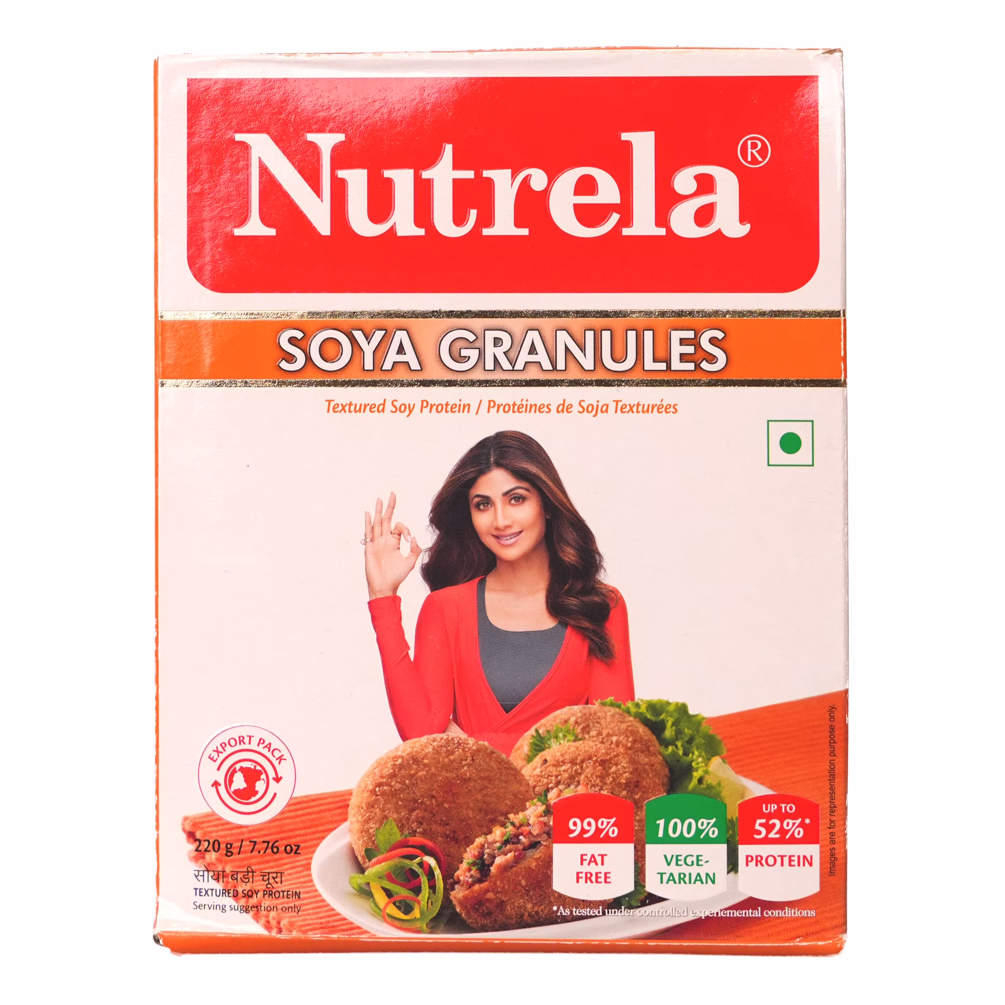 Granulés de soja nutrela aliments à base de soja dégraissé