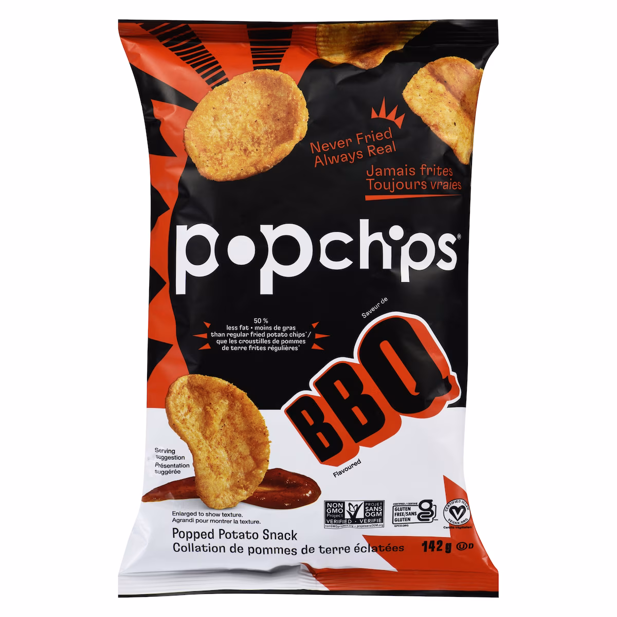 Saveur De BBQ Original Collation De Pommes De Terre Sautées