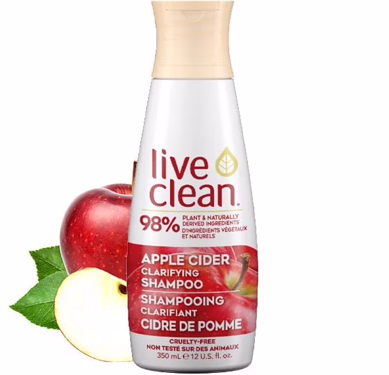 Live clean shampooing clarifiant au cidre de pomme