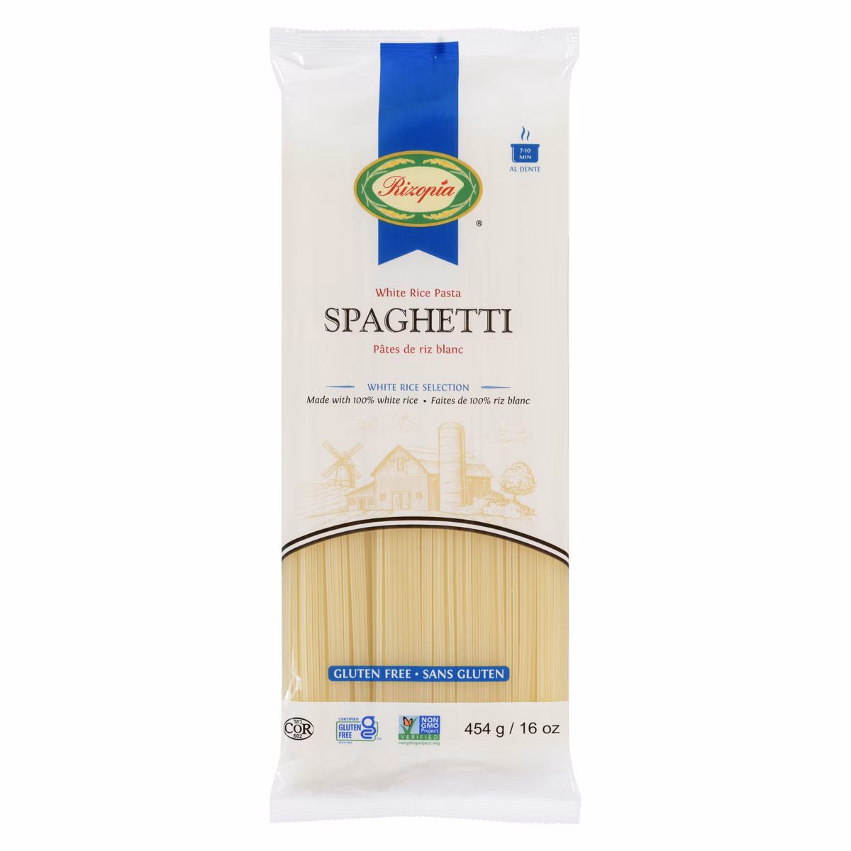 Spaghetti de riz blanc