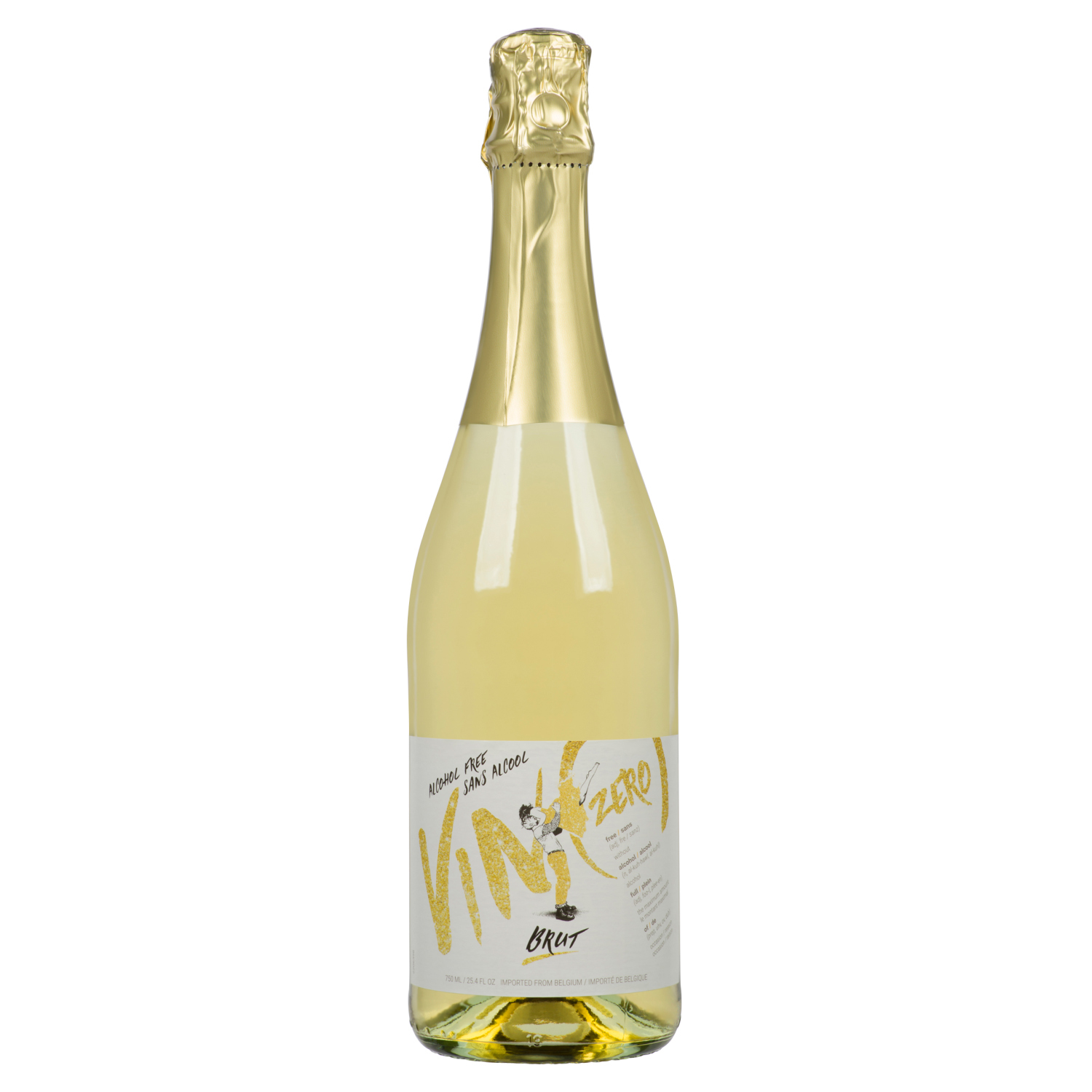Hill Street Vin zero brute sans alcool 750 ml (bouteille)