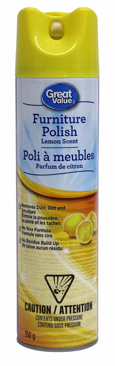 Poli à meubles great value . citron
