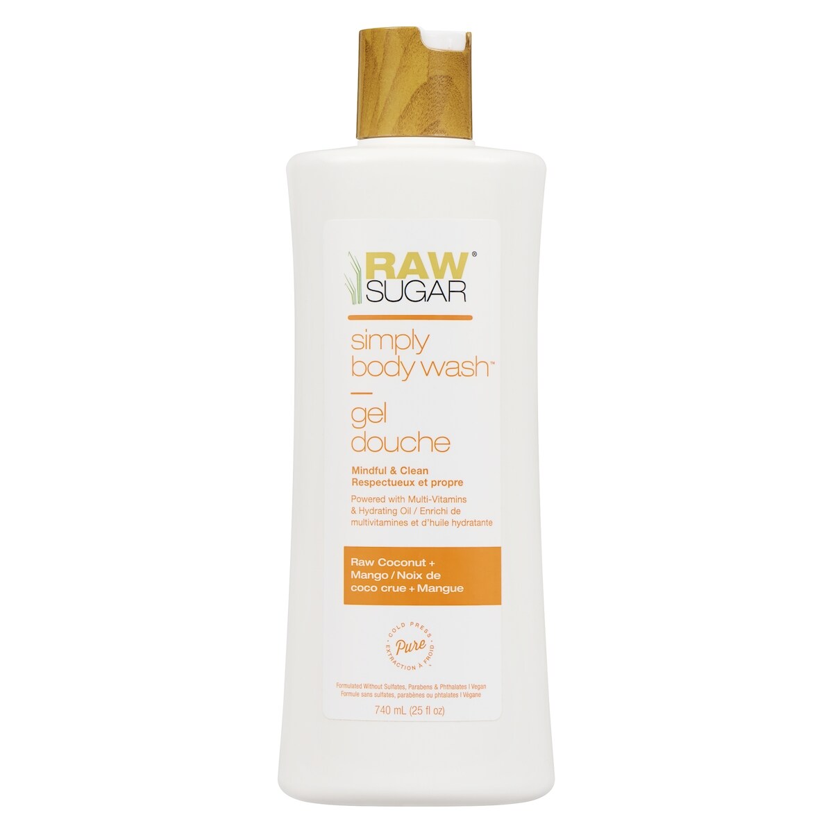 Gel douche noix de coco crue + mangue