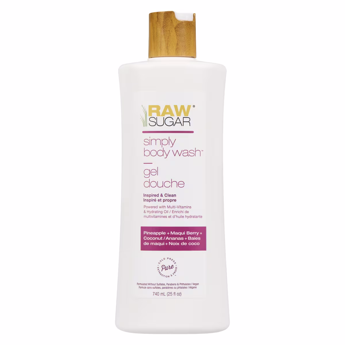 Gel douche ananas + baies de maqui + noix de coco
