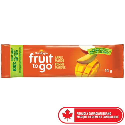 Collation 100% fruits Pomme et mangue Fruit To Go