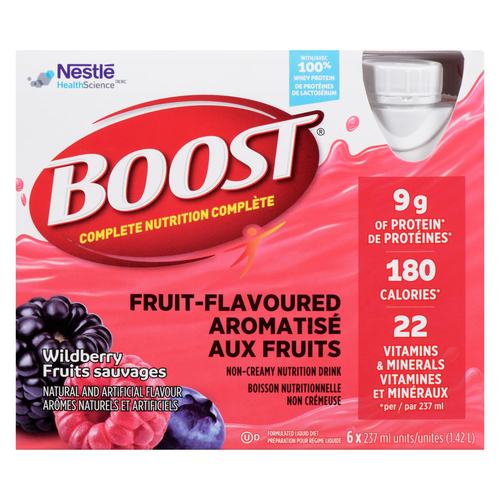 Nestle Breuvage de baies fruits sauvages 6 x 237 ml