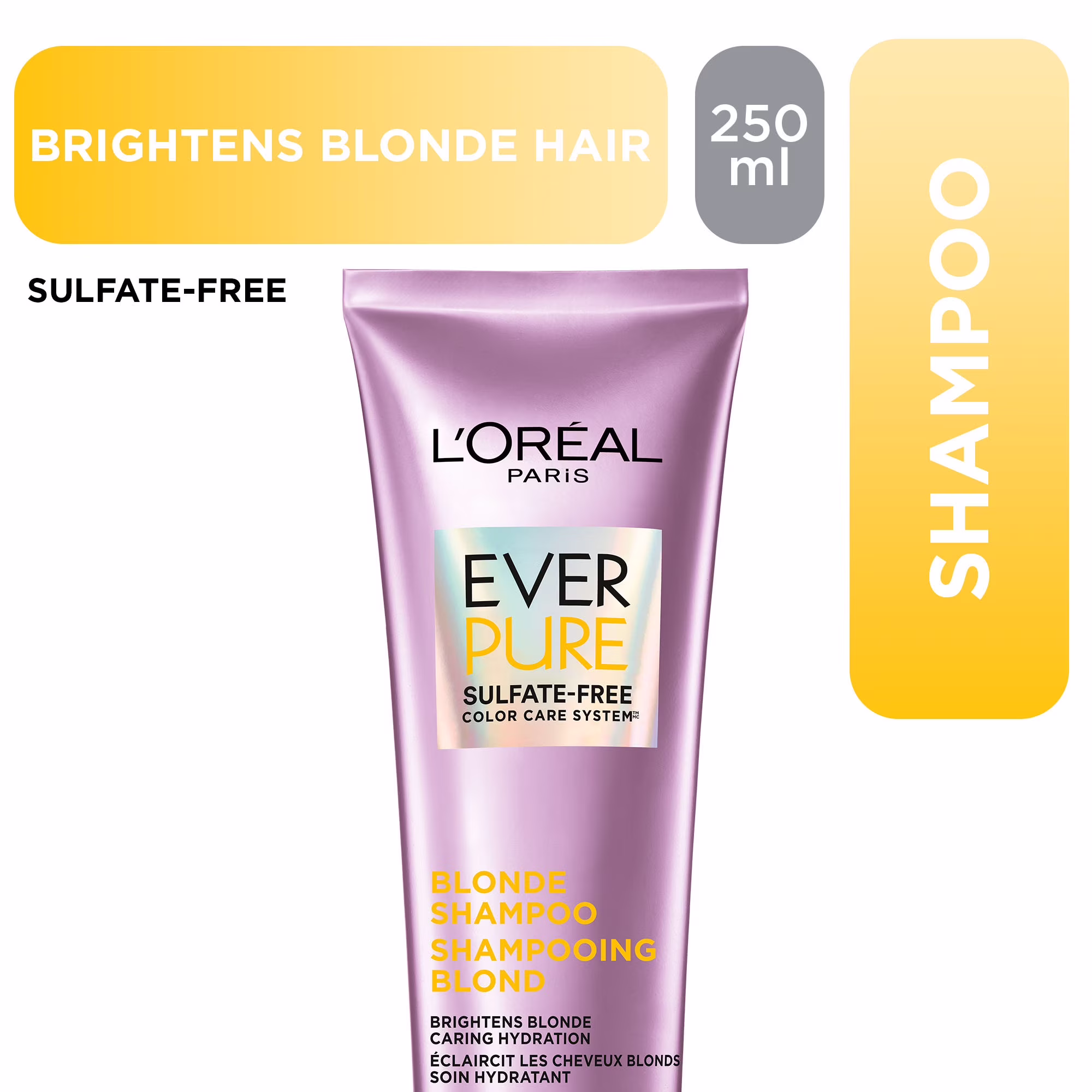 L'oreal paris everpure shampooing blond