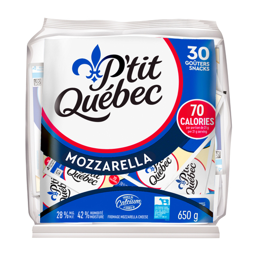 Fromage mozzarella en portions