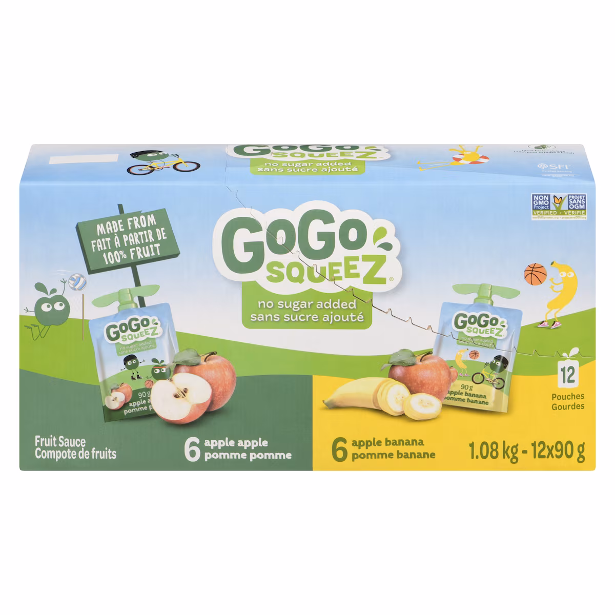 Compote de Fruits 12 Gourdes x (1.08 kg)