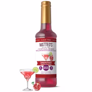 Matteo's sirop aromatisant sans sucre pour café. grenade margarita. délicieux sirop de café. 0 calories. 0 sucre. compatible keto (. bouteille unique)