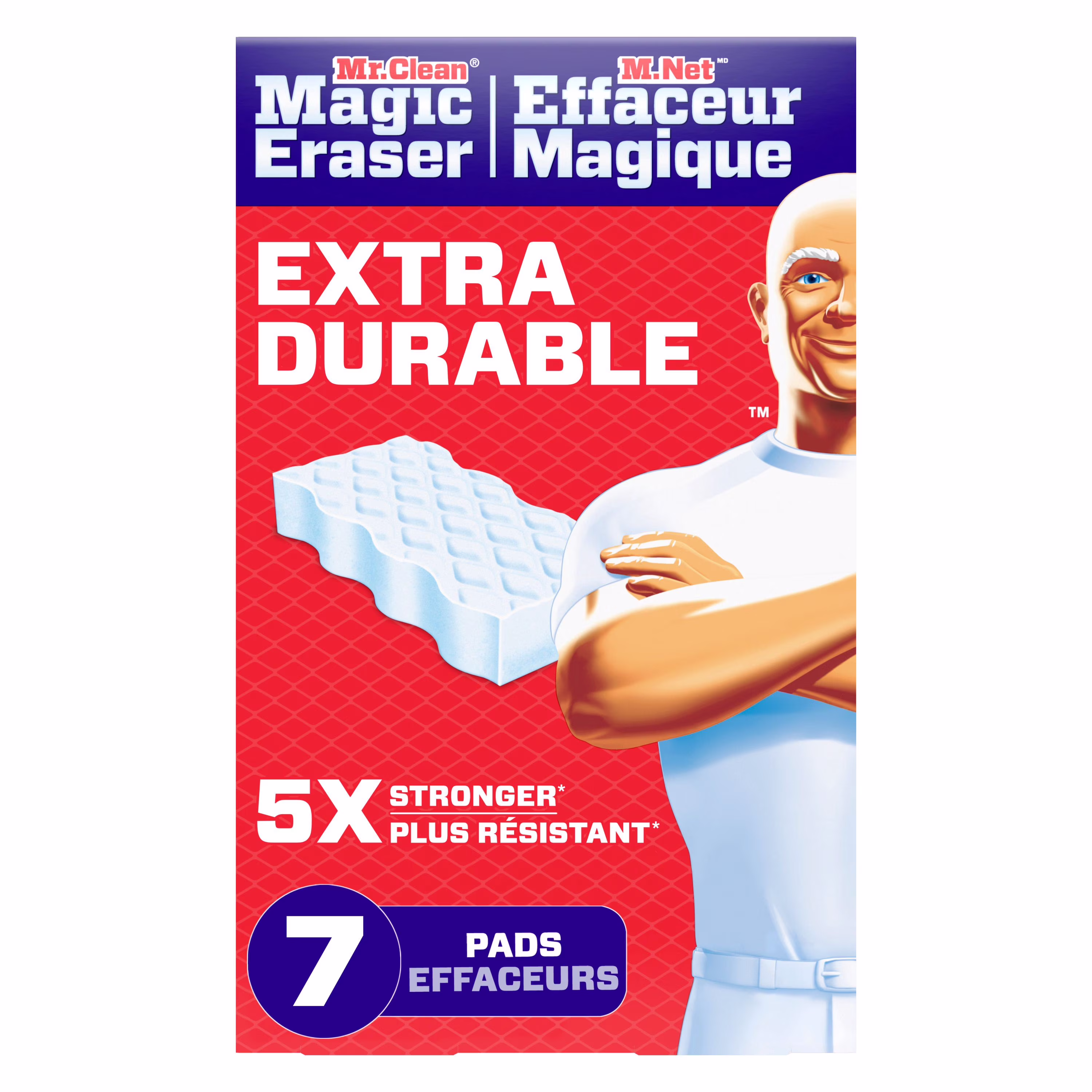 Éponge effaceur magique m. net. nettoyant tout usage. récurant nettoyant. extra durable