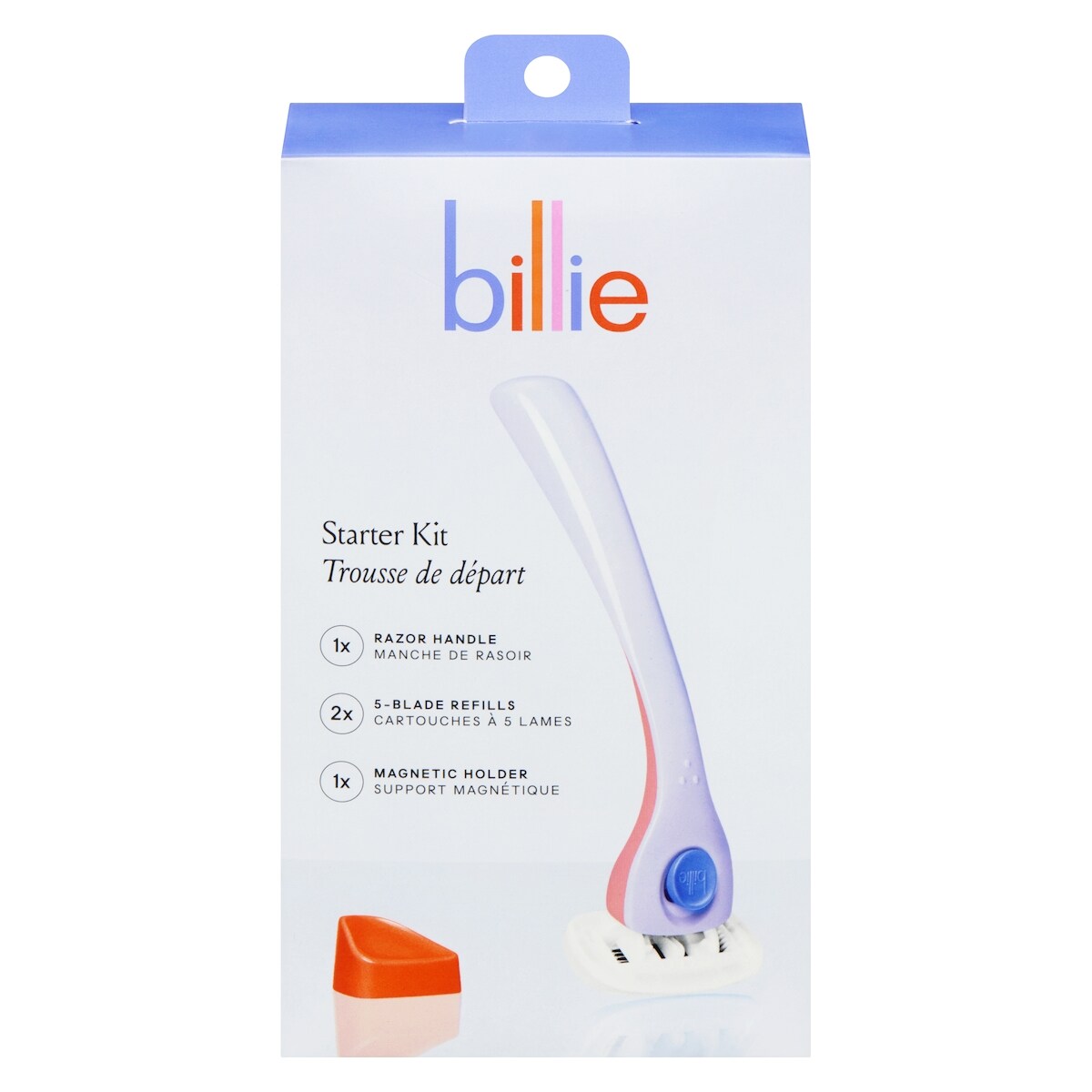 Trousse de départ de rasoir pour femmes  Lilas
