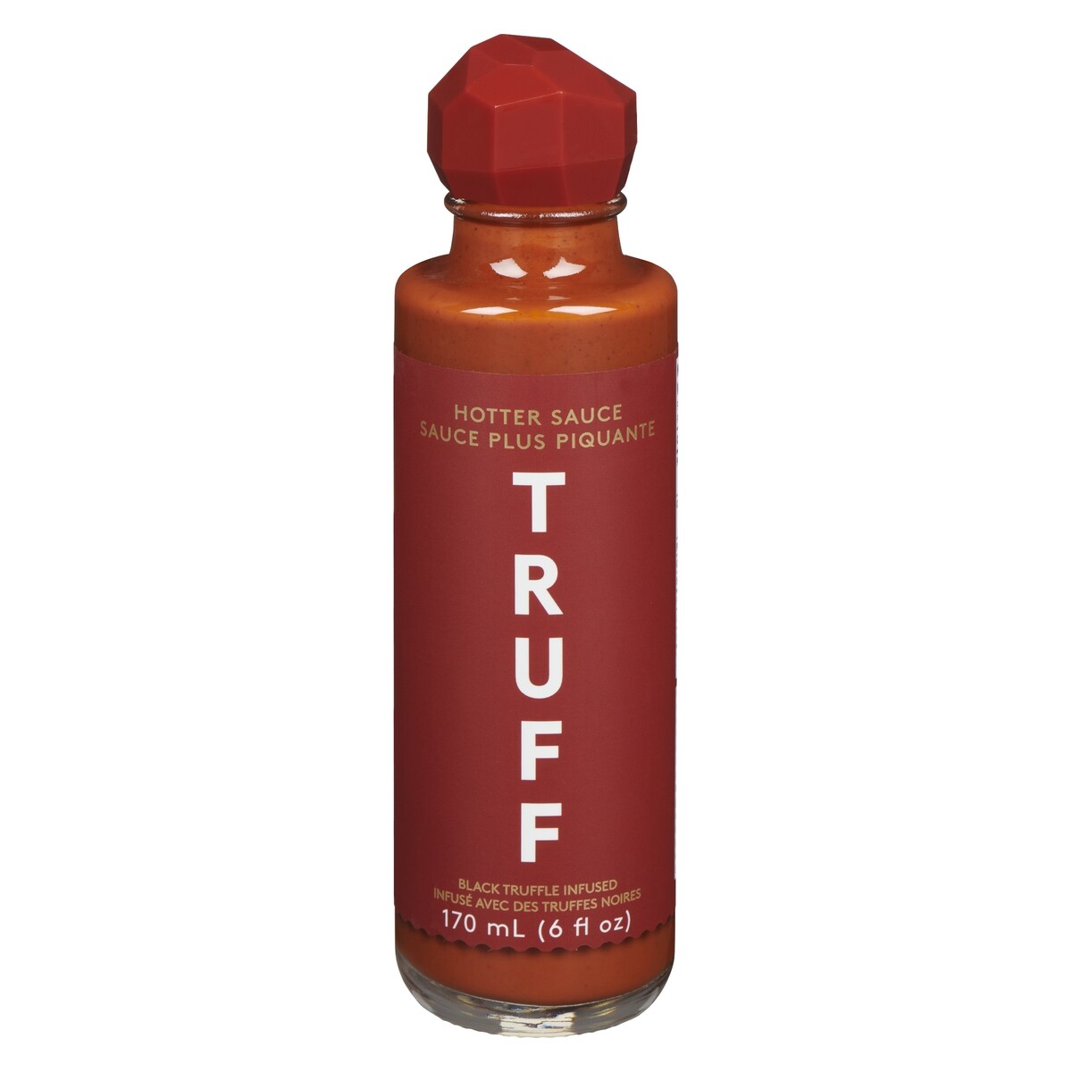 Sauce plus piquante infusé avec des truffes noires