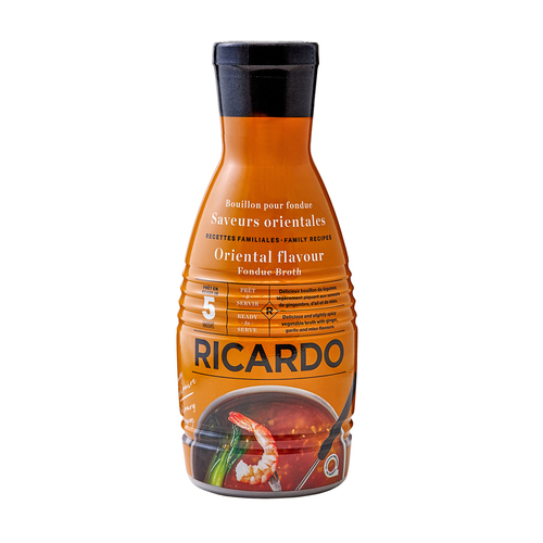 RICARDO Bouillon à fondue saveur orientale 1 L