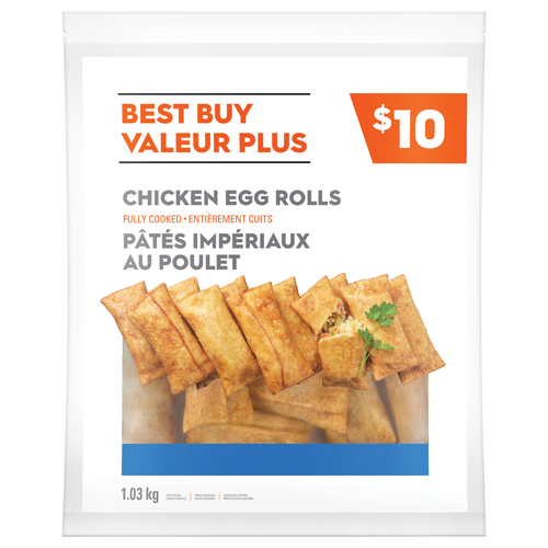 Valeur Plus Pâtés impériaux au poulet 1.03 kg