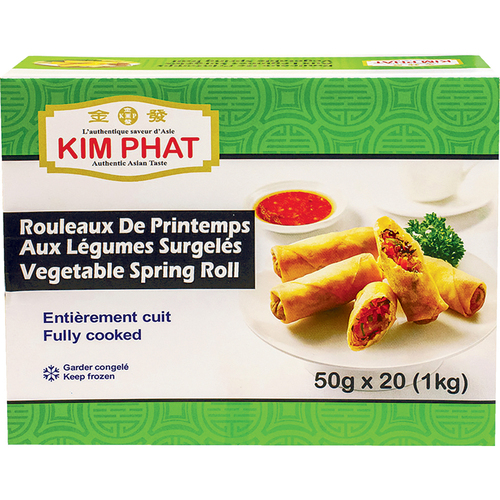Kim Phat Rouleaux de printemps aux légumes 1 kg