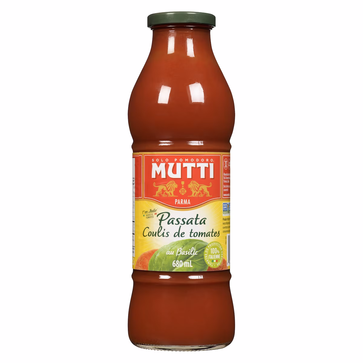 Sauce aux tomates et au basilic Mutti