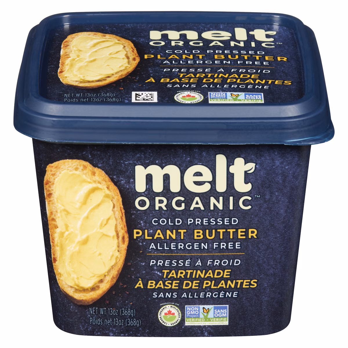 Tartinade biologique riche et crémeuse Melt