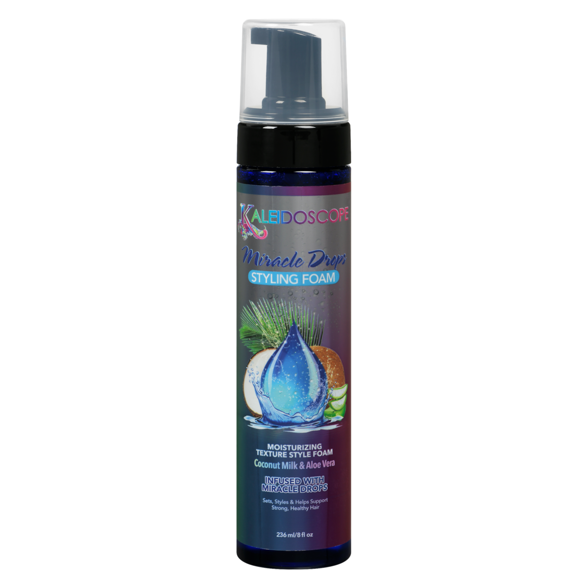 Moisturizing texture style foam coconut milk & aloe vera