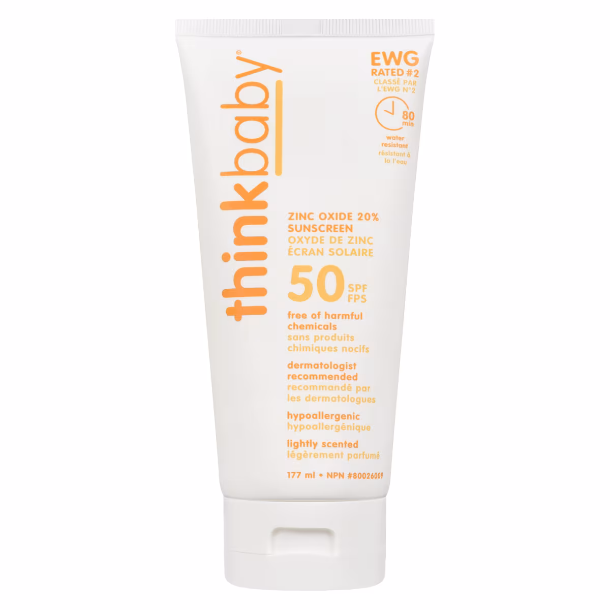 Ecran Solaire Minerale pour bebe SPF 50+