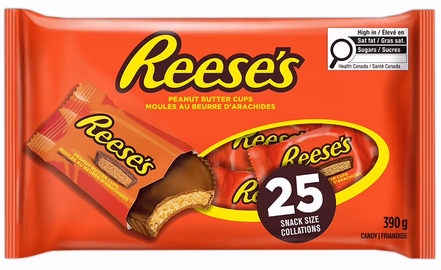 Moules au beurre d'arachides reese's. faites vos provisions maintenant. 25 unités