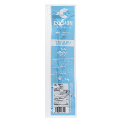 C'Cochon Salami tranché au fromage bleu 90 g