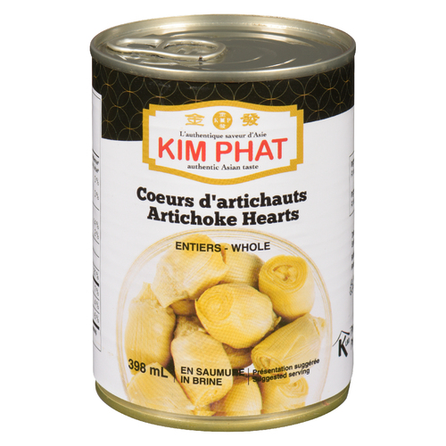 Kim Phat Cœurs d'artichaut entiers 398 ml