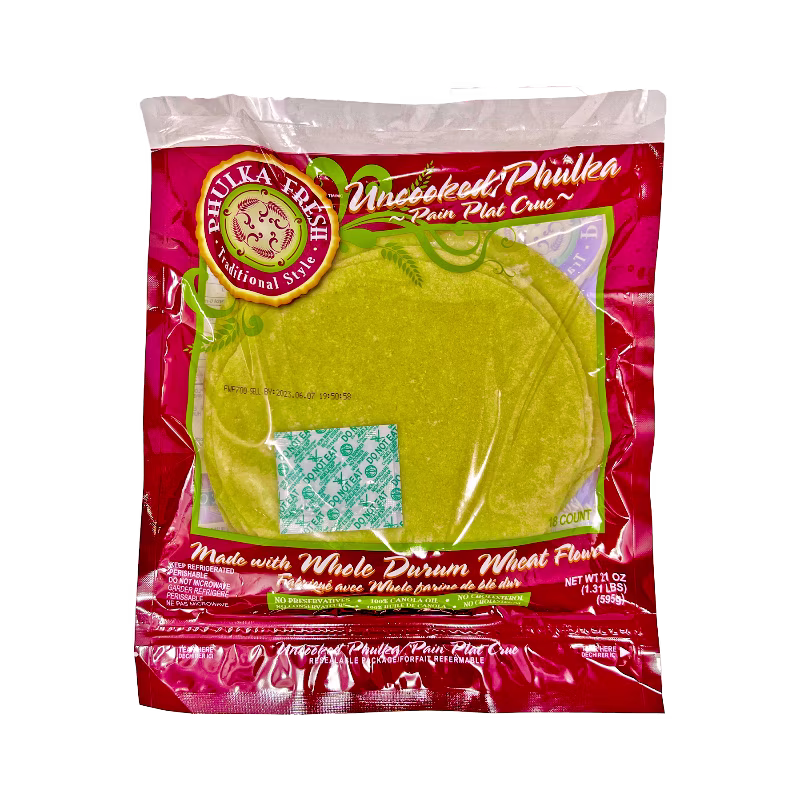Phulka fresh uncooke - french