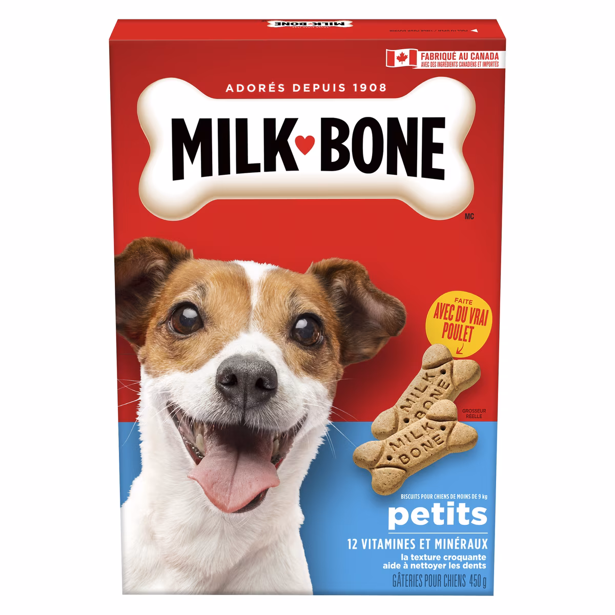 Petits biscuits pour chien, saveur originale