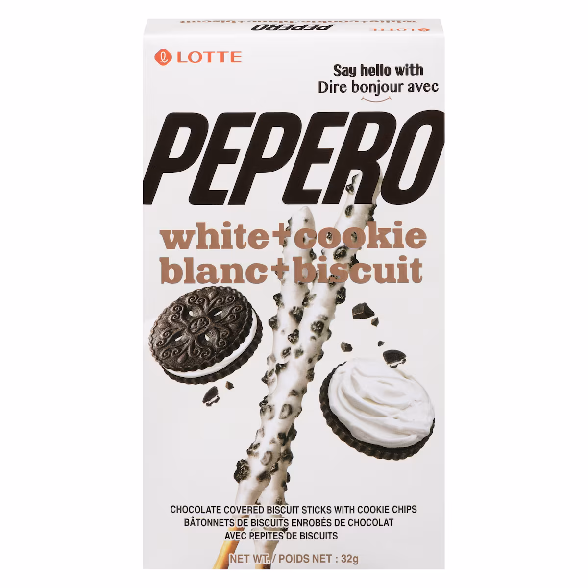 Pepero - Chocolat blanc