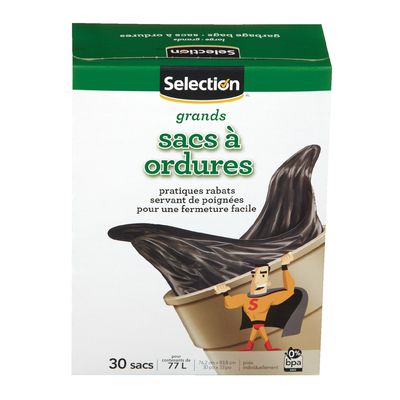 Grands sacs à ordures