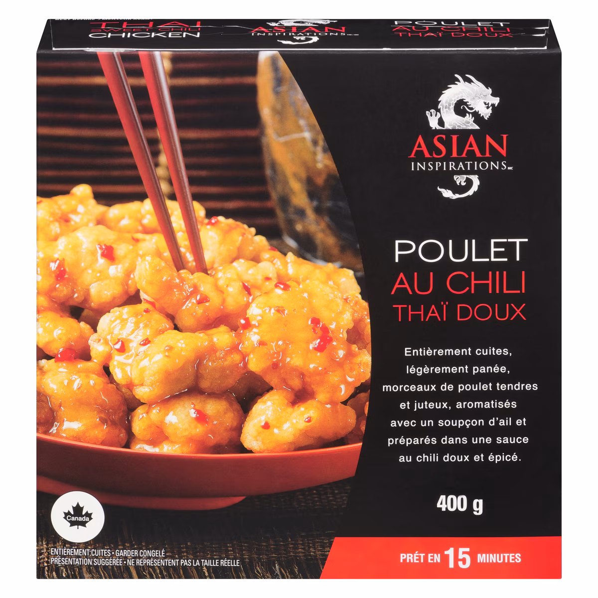 Poulet au chili thaï doux